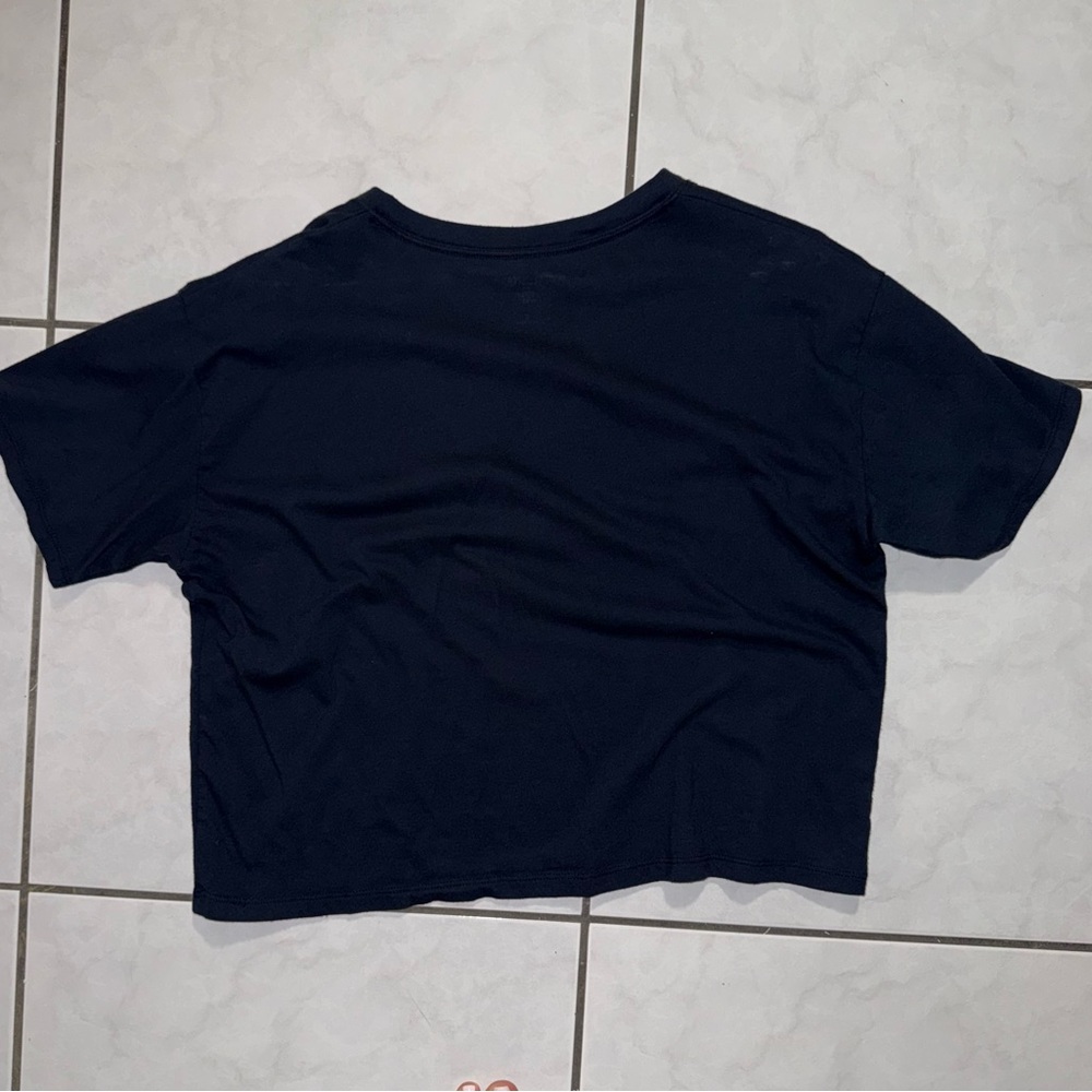 Hollister Navy Syracuse University Crop Top - Picture 3 of 3